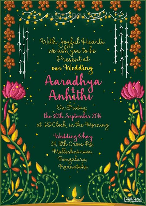 Indian Brides And Grooms Wedding Invitation Designs On Behance