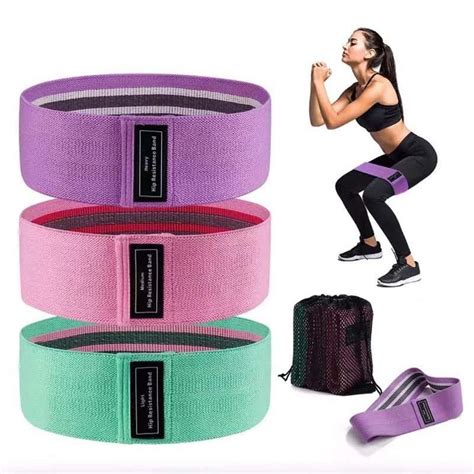 Booty Resistance Bands 3 Resistance Bands Hip Bands Loop Exercise Booty Band Hip Circle Glute