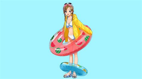 10 Beach Summer Anime Wallpaper Baka Wallpaper