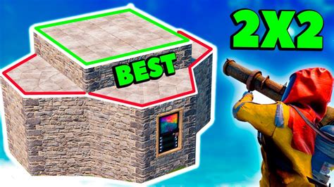 The Best 2x2 Rust Base Design Compact Bunker Youtube