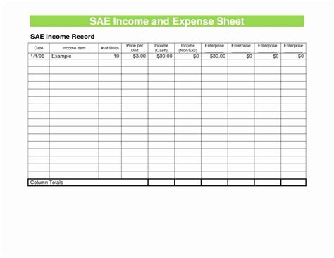 Download a free cash flow statement template for excel. 50 Income and Expense Ledger Template | Ufreeonline Template