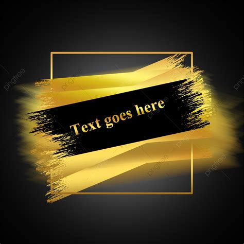 Gold And Black Shining Glowing Gold Background In Geometric Shapes