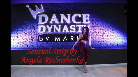 sensual strip by angela riabushenko youtube