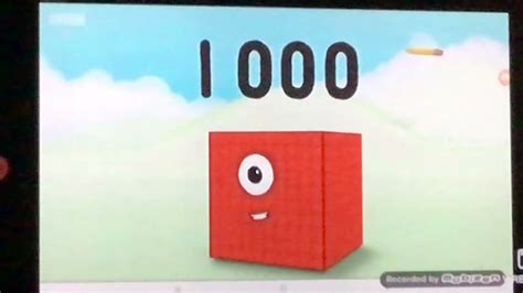 Numberblocks 1000