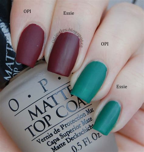 4 out of 5 stars with 36 ratings. Paleberry: OPI Matte Top Coat - Swatches & Review