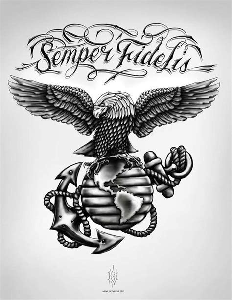 Usmc Tattoo Military Tattoos Sleeve Tattoos