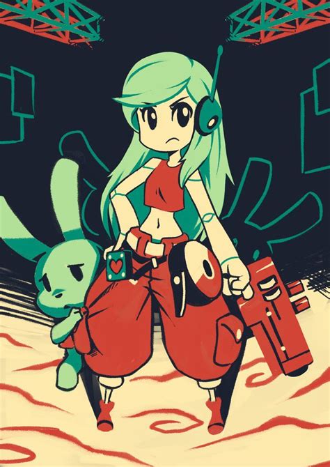 Curly Brace Character Art Cave Story Character Design