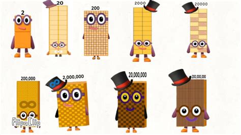Numberblocks Band 2 To 200 Million Dance To The Beat Of The Music Youtube