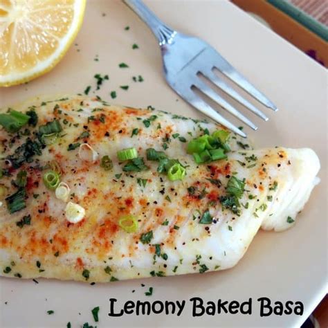 Blog de recetas fáciles, lindas, ricas y baratas. Lemony Baked Basa - Quick and Easy! - The Dinner-Mom