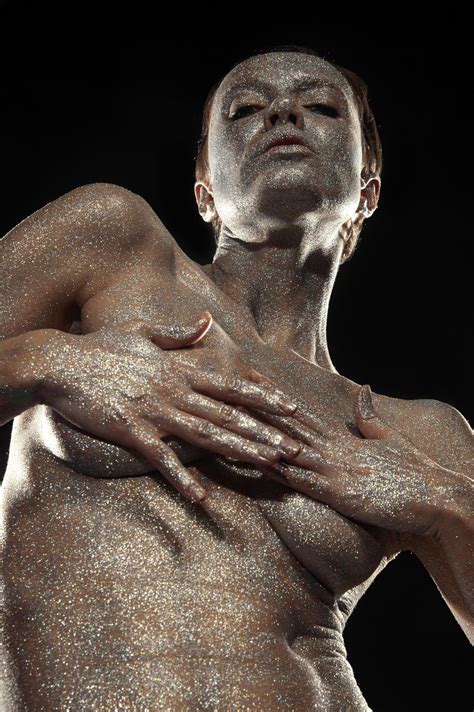 Topless Oksana Chucha Shows Her Natural Boobies In Glitter The Fappening