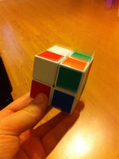 How To Solve A 2 By 2 Rubix Cube 5 Steps Instructables