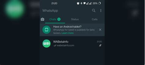 Whatsapp Commences Beta Test On Android Tablets