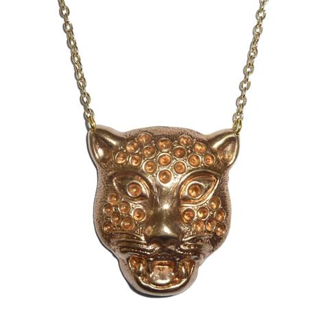 Big Cat Necklace Cat Necklace Modern Jewelry Necklace