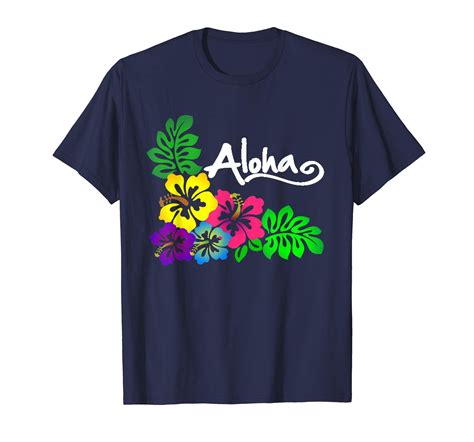 Aloha Hawaii T Shirt Hawaiian Tropical Beach Luau T Shirt Gateway Aloha Hawaii Tropical Beach