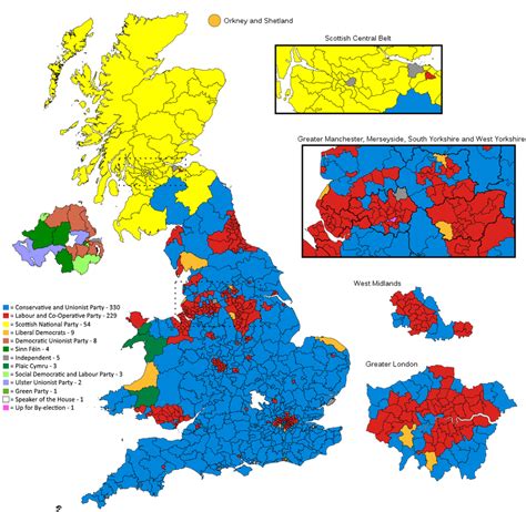 Map Of The Political Parties Of Current Uk Mps 25317 Labouruk