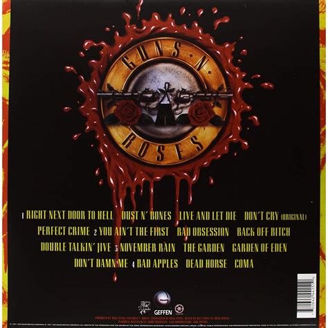 Classic Rock Covers Database Guns N Roses Use Your Illusion I 1991