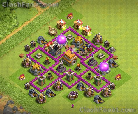 Town Hall 6 Base Best Th6 Layout Clash Of Clans 2019