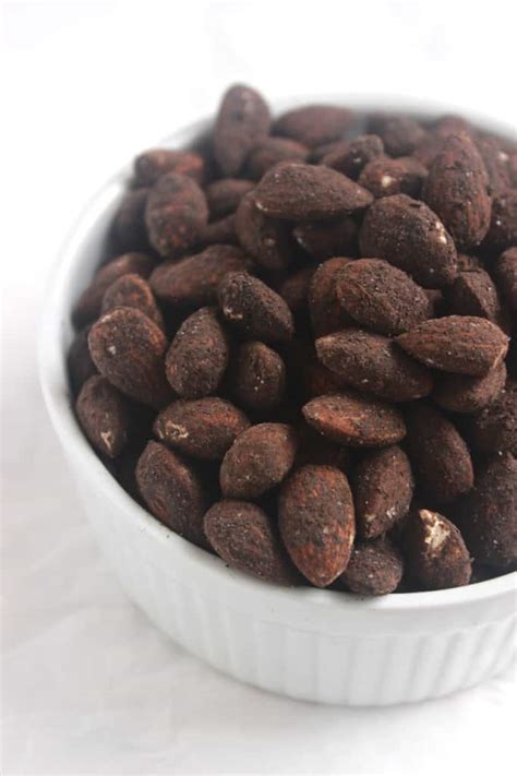 Homemade Dark Chocolate Almonds Healthy Liv