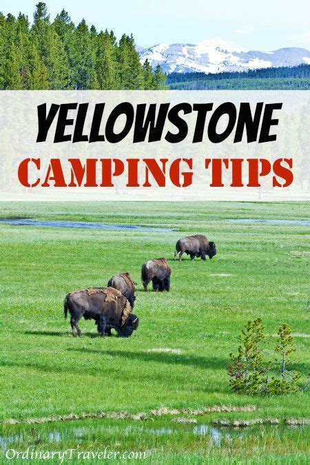 Camping Backpacking Tips For Yellowstone National Park Camping Mit
