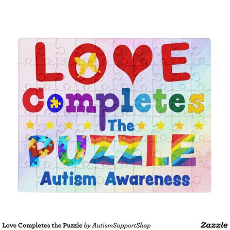 Love Completes The Puzzle In 2022 Autism Puzzle Piece