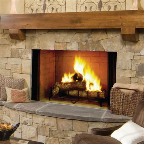 Majestic Sb80 Biltmore 42 Inch Radiant Wood Burning Fireplace