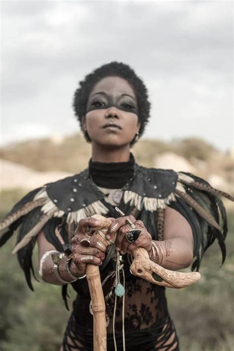 Warrior Woman Afrofuturism Character Inspiration