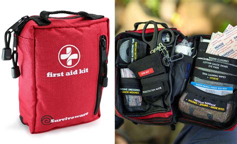 Surviveware Compact First Aid Kit Clearly Labels And Organizes Its Contents