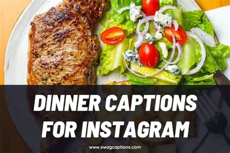 150 best dinner captions and quotes for instagram in 2023