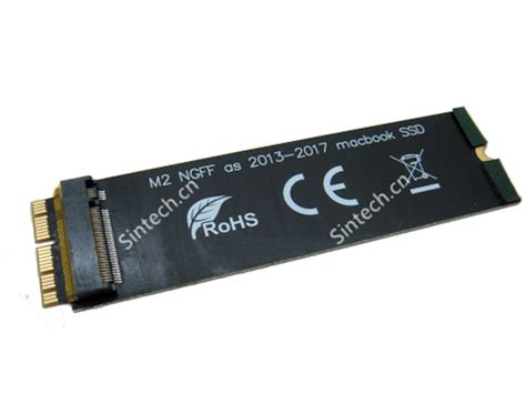 Sintech Ngff M2 Nvme Ssd Adapter Card For Upgrade 2013 2015 Year Macs