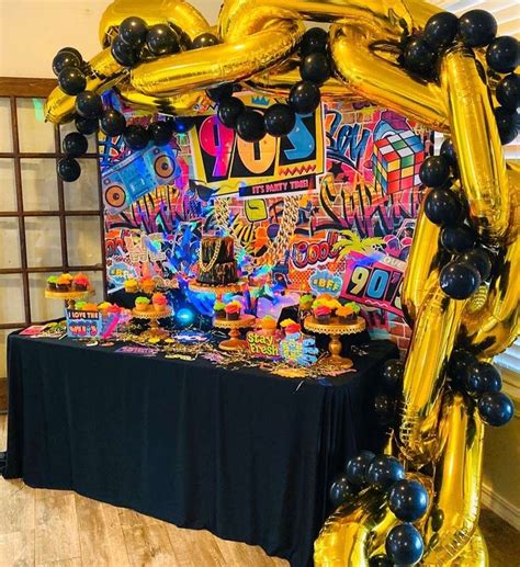 90s Birthday Party Ideas Photo 2 Of 3 90s Party Decorations 90s