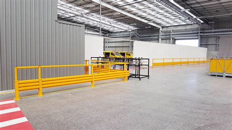Implement Walkway Safety And Teaching Industrial Safety Barriers