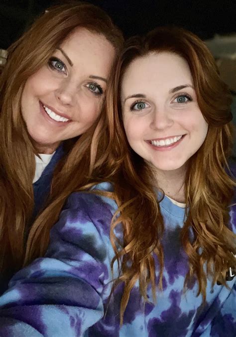 like mother like daughter 🥰 spent the weekend with my mom also a fellow redhead u