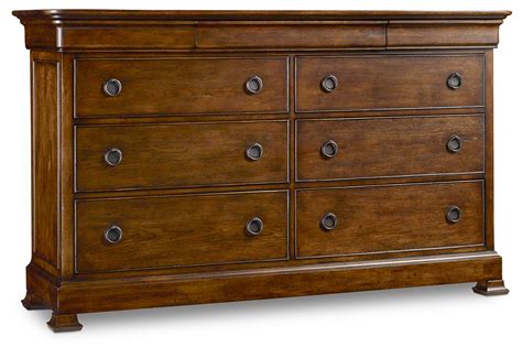 Hooker Furniture Archivist Nine Drawer Dresser With Hidden Storage