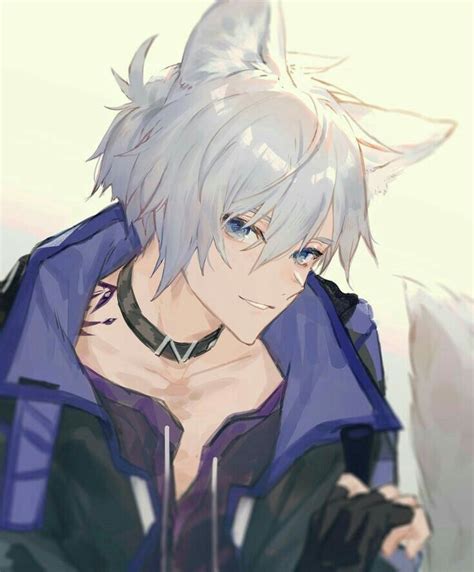 Anime boy | Anime cat boy, Wolf boy anime, Anime