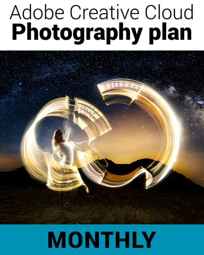 Adobe Creative Cloud Photography Plan Includes Photoshop Cc And