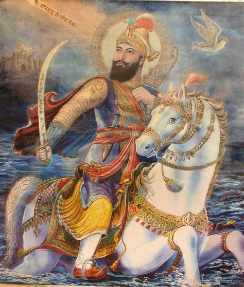 Something very remarkable is said to have happened at the time of his cremation. Guru Gobind Singh Ji - God Pictures