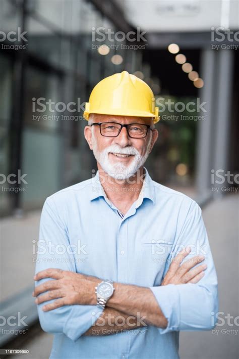 Senior Architect Looking At Camera Stock Photo Download Image Now