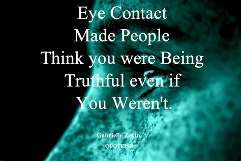 25 Best Eye Contact Quotes Quoteish