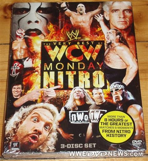 Pre Release Photos Of Wwe The Very Best Of Wcw Monday Nitro Dvd