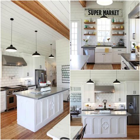 10 Fixer Upper Modern Farmhouse White Kitchen Ideas Kristen Hewitt