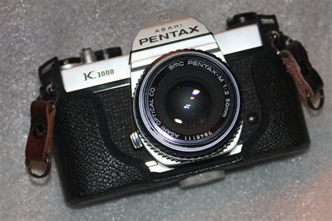 Pentax K1000 Camera with 50mm (f/2.0) Lens | Pentax, Pentax k1000, Slr film camera