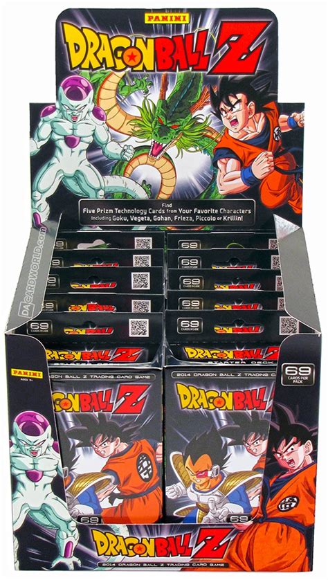 Dragon ball z collectible card game cell games senzu blast booster pack 3 cards $4.99. Panini Dragon Ball Z Starter Deck Box | DA Card World