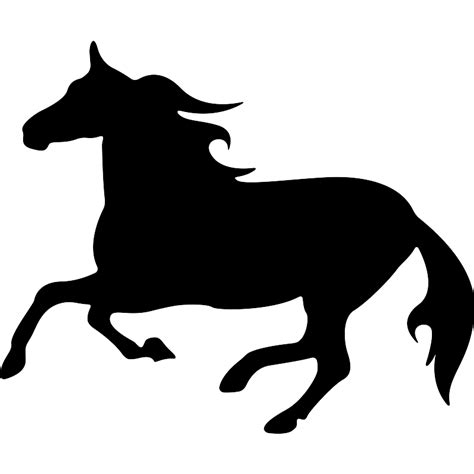 Horse Silhouette Vector Svg Icon Svg Repo