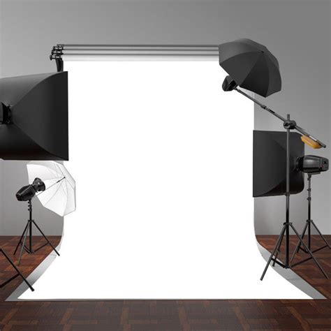 New Arrival 1pc 5x7ft Pure White Backdrop White Screen Photography