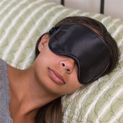 Super Silky Super Soft Sleep Mask With Free Ear Plugs And