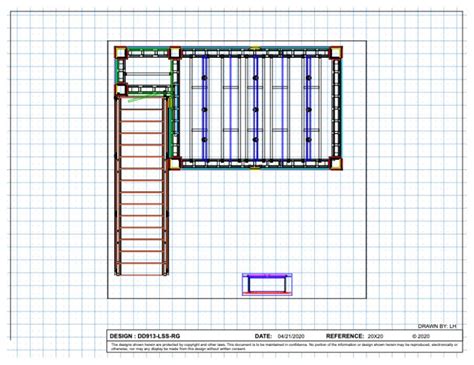 20x20 Deck Design Open Floor Plan Double Deck Trade Show Exhibit