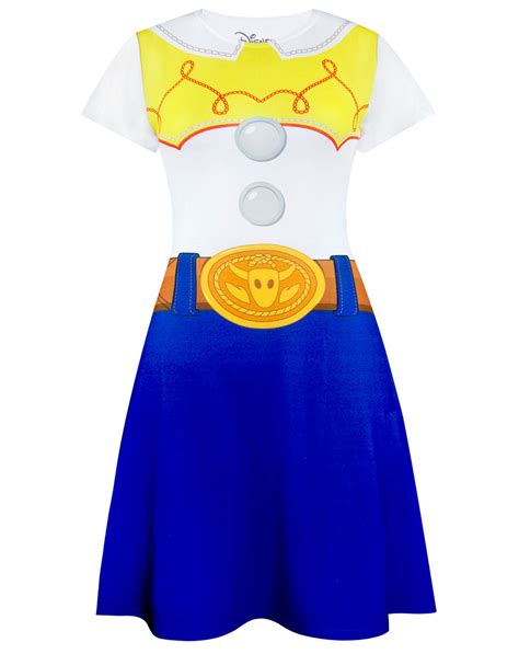 Disney Pixar Toy Story Jessie Womens Ladies Costume Outfit Dress