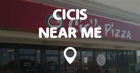 With pepperoni, green peppers, mushrooms, and mozzarella cheese. CICIS NEAR ME - Points Near Me