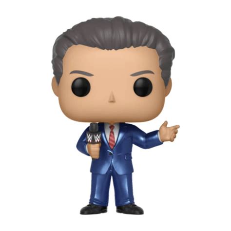 Funko Pop Wwe Vince Mcmahon In Suit 53 Figure Vaulted Collectibles