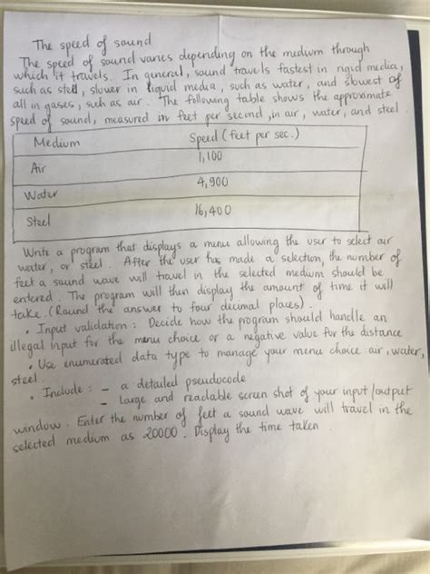 If you move to a point twice as far away from the source, the frequency of the sound will be Solved: The Speed Of Sound Varies Depending On The Medium ...